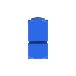 Емкость пластиковая для воды и дизельного топлива ST 2000 л с патрубками d100мм и резьбовой крышкой под плотность вещества до 1.0 г/см3, синий