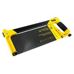 Ножовка по металлу «ШТАЛЬ» 300мм, биметаллическое полотно, 24TPI, BERGER