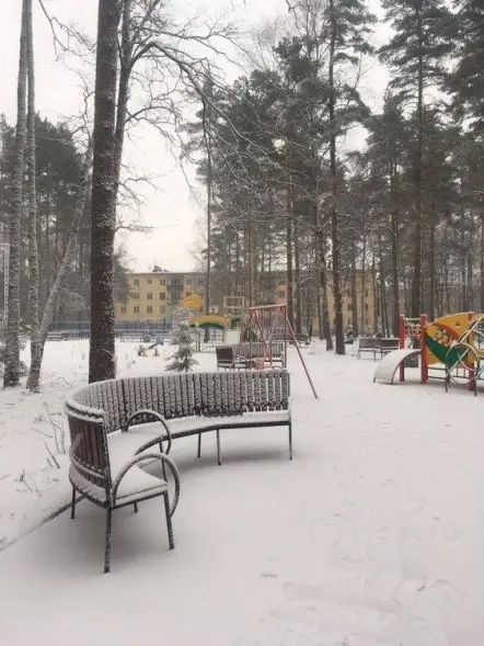 Скамейка стальная «Округ» Для беседки «Физалес» 8680 мм