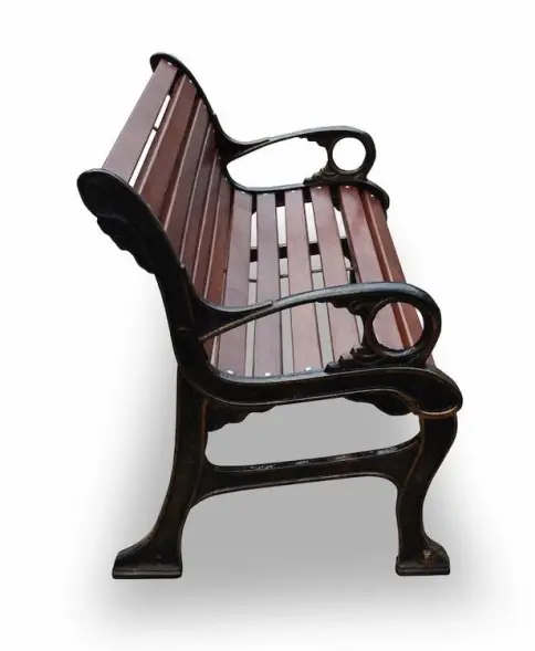 Скамейка чугунная «Наутилус» 0,6 м (кресло)