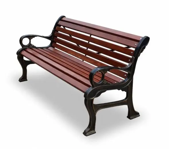 Скамейка чугунная «Наутилус» 0,6 м (кресло)