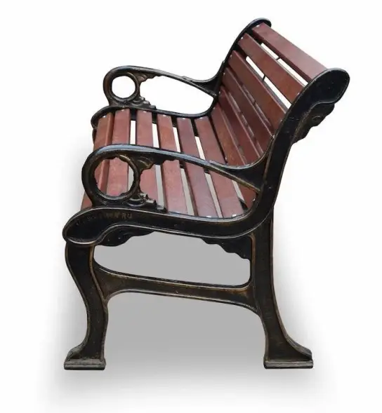 Скамейка чугунная «Наутилус» 0,6 м (кресло)