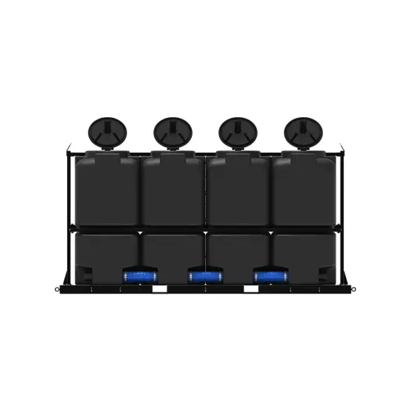 Кассета ST 8000 л (4х2000) под плотность до 1,5 г/см3 с откидной крышкой черная