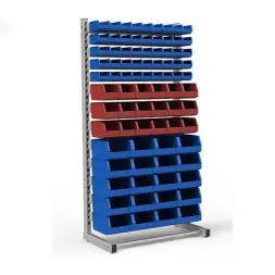 Стеллаж односторонний №55 (1835х950х510)