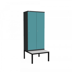 Шкаф ДиКом УНО-421 (RAL 7016+RAL 5018) [ ER-00031379 ]