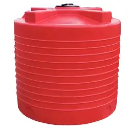 Ёмкость вертикальная 6000л усиленная красная