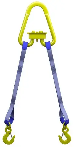 Строп текстильный двухветвевой 2СТ-6т 6м