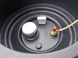 Емкость для дизельного топлива подземная горизонтальная, 3000 л, черный [TDT3000Y1]