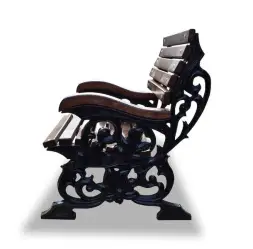 Кресло чугунное «Флора»