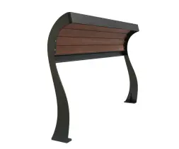 Скамейка стальная опорная «Флекс»