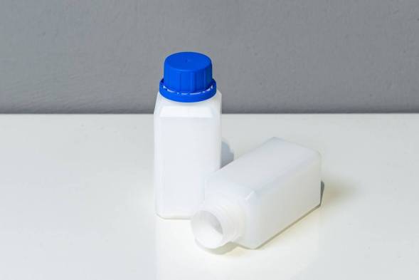 Флакон пластиковый квадратный (PP), 100 мл