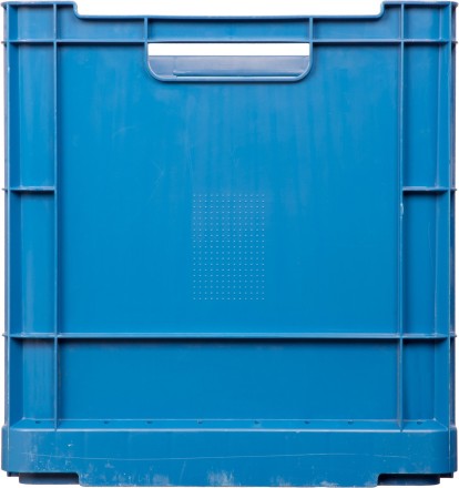 Ящик сплошной 420, 600х400х420 мм, синий