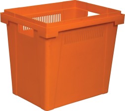Ящик цветочный 434 400х300х350, оранжевый