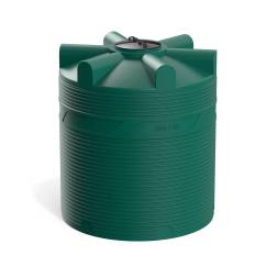 Емкость (резервуар) пластиковая вертикальная с крышкой, 3000 л, черный [TV3000S1]