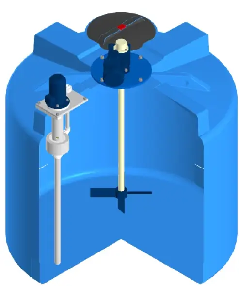 Насос Магна 13 вертикальный полупогружной