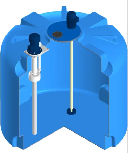 Насос Магна 13 вертикальный полупогружной