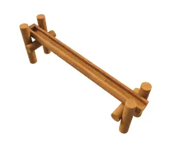 Игровой элемент AQUAWOOD «Желоб для воды на опоре одинарный»