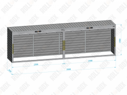 Шкаф в паркинг ROLL‑BOX BUDGET XL-3.0