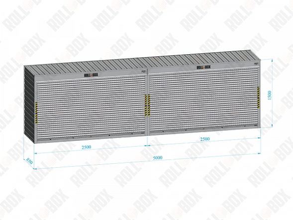 Шкаф в паркинг ROLL‑BOX BUDGET XL-3.0