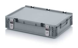 Евроконтейнер пластиковый с замком ED 64/12 2S