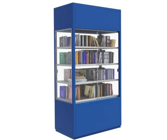 Витрина уличная «Буккроссинг» синяя