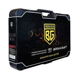 Универсальный набор инструментов BERGER 151 предмет ½” - ¼” «ФРАНКФУРТ»