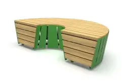 Модульная скамейка «Экополис-4»