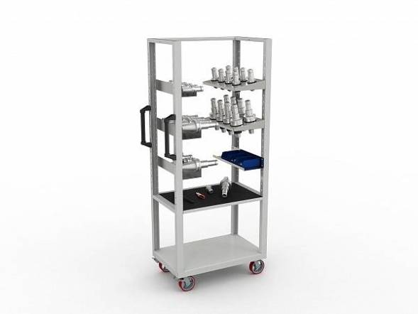 Тележка для инструмента к станкам с ЧПУ ДВК CAR-TOOL TV-1.2 (открытая)