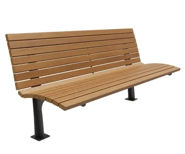 Скамейка стальная «Платиум» 2,5 м (3 опоры)