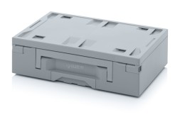 Ящик для инструментов PRO TB 6416 F2, 60 x 40 x 17,5 см, cветло-серый бокс, светло-серая крышка