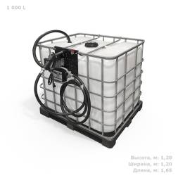 Мини АЗС PIUSI &quot;Еврокуб&quot; - раздаточная колонка со счетчиком