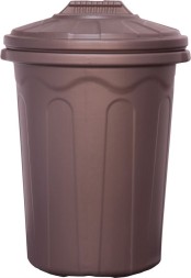 Бак хозяйственный пластиковый 120л, коричневый