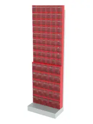 Стойка напольная Стелла-техник 405-00-09-05 (610х325х1850)