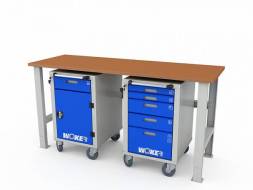 Стол рабочий ДВК стационарный WOKER PRO 12.2000