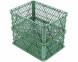 Ящик пластиковый перфорированный, 430х330х180 мм, зеленый [430330180-02]