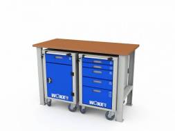 Стол рабочий ДВК стационарный WOKER PRO 12.1500