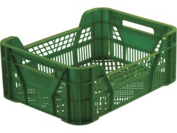 Ящик для овощей и фруктов 110, 400х300х155 мм, зелёный
