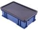 Пластиковый ящик 590х360х180 сплошной без ручек