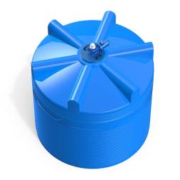 Емкость V 8000 литров с лопастной мешалкой