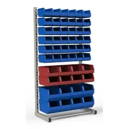 Стеллаж односторонний №80 (1835х950х510)