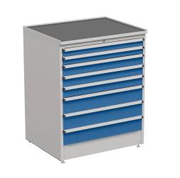 Тумба с выдвижными ящиками Treston 90/110-2, 2x75 3x100 3x150 база, 61407002H