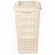 Корзина для белья 50л, бежевый
