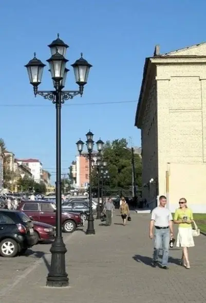 Фонарь уличный «Пушкин - 1» со светильником 4,242 м