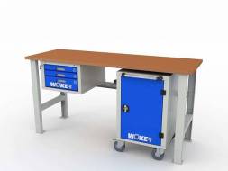Стол рабочий ДВК стационарный WOKER PRO 10.1500