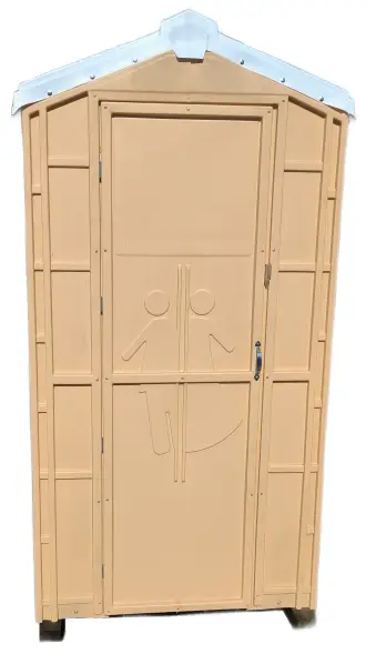 Туалетная кабина «ЛЮКС СТАНДАРТ МД» с деревянным поддоном