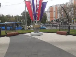 Скамейка стальная с навесом «Филигран Волна»