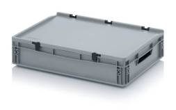 Евроконтейнер пластиковый с крышкой ED 64/12