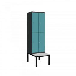 Шкаф ДиКом УНО-322(RAL 7016+RAL 5018) [ ER-00031361 ]