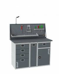 Верстак ДВК SMART 1280.4.P.1-1.d