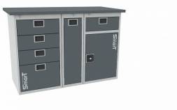 Верстак ДВК SMART 1280.4.P.1-1